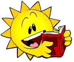  sun reading a book